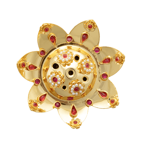 flower agarbatti stand