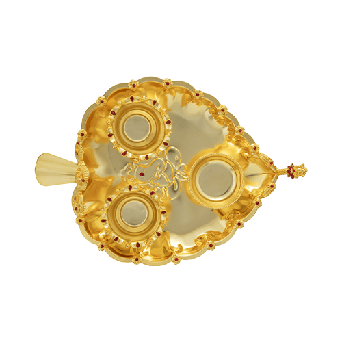 Three Vati Ganpati Thali